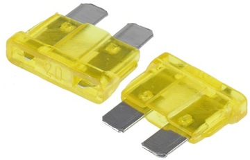 BEZPIECZNIK PLYTKOWY UNIVAL UNI VAL 19MM 20A 10SZT