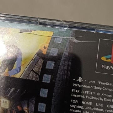 Fear Effect, PS1, PSX, все на немецком языке