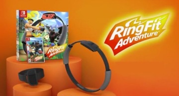 RING FIT ADVENTURE FITNESS НОВЫЙ NINTENDO SWITCH