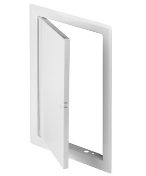 DRZWICZKI REWIZYJNE METALOWE 25x30 Białe DM90