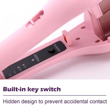 Электрические щипцы для завивки волос 32 мм, щипцы для завивки волос с водяной волной, профессиональное французское яйцо