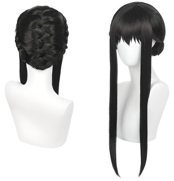 PERUKA WIG WŁOSY YOR FORGER SPYXFAMILY COSPLAY