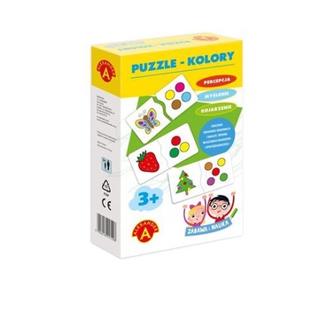 PUZZLE KOLORY ZABAWA I NAUKA ALEXANDER