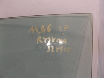 A4 B6 SKLO (OKNO) LEVÝ PŘEDNÍ