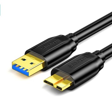 SAMZHE dysk twardy zewnętrzny kabel USB Micro B kabel HDD kabel mikro kabel