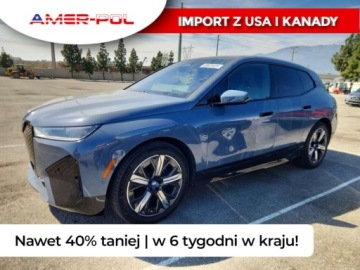 BMW iX SUV 105.2kWh 523KM 2023 BMW iX 2023 BMW iX xDrive50 Elektryczny 523KM