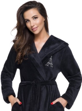 ХАЛАТ ЖЕНСКИЙ EIFFEL LONG DOWN ROSE L