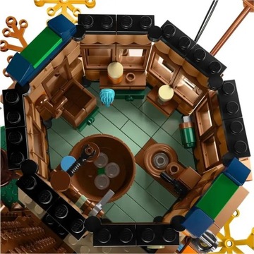 Дом на дереве Самая большая модель дерева Moc Building