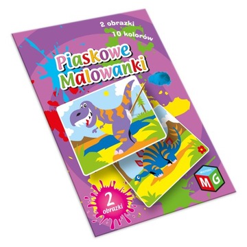 PIASKOWE MALOWANKI - Dinozaury
