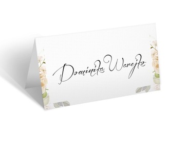 WIZYTÓWKI WINIETKI NA STÓŁ 4szt. weselne