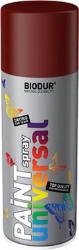 FARBA EMALIA W SPRAYU AEROZOL UNIWERSALNY CZERWONY BURGUND RAL 3011 400 ml