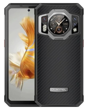 OUKITEL WP21 12/256GB, 9800mAh, smartfon, czarny