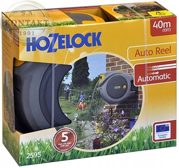 ШЛАНГ, САДОВАЯ КАТУШКА, HOZELOCK, 40 м, 2595