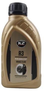 K2 R3 DOT3 0,5 L PŁYN HAMULCOWY