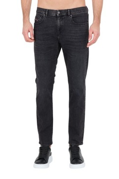 DIESEL Czarne jeansy D-strukt Slim 31