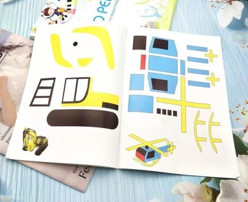 КНИГА С ШАБЛОНАМИ 3D РУЧКИ 40 СТРАНИЦ