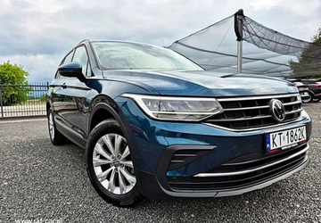 Volkswagen Tiguan II SUV Facelifting 2.0 TDI 150KM 2021 Volkswagen Tiguan LIFT DSG Navi Led 3xKlimatronik Kamera 2xPDC Oryginal, zdjęcie 2