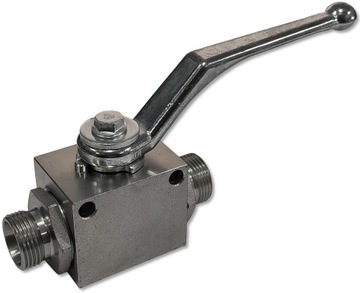 ZAWÓR HYDRAULICZNY RĘCZNY KULOWY 2DROGOWY M18 12L