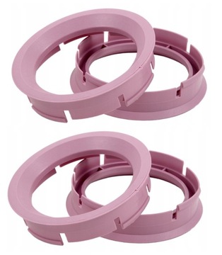 4x PIERŚCIENIE CENTRUJĄCE DO FELG 72,6 na 57,1mm