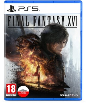 Final Fantasy XVI PS5 RPG PL Po Polsku Fantasy Płyta Na Płycie FF