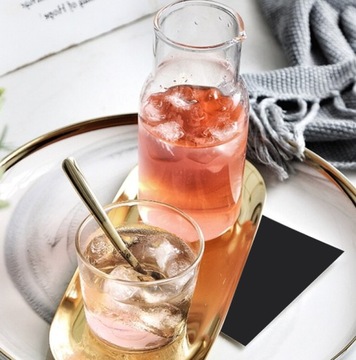 ГРАФИН ДЛЯ ВОДЫ НАПИТКИ СТЕКЛЯННАЯ БУТЫЛКА КУВШИН