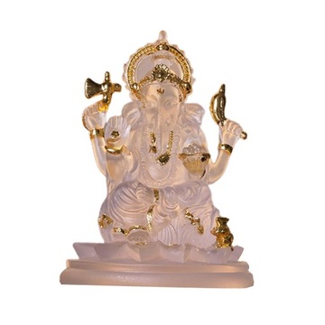 Ganesha statua słoń Budda medytacja pulpit Bóg Gan