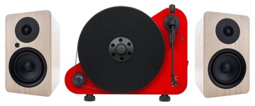 PRO-JECT VT-E R STOJĄCY GRAMOFON + ARGON AUDIO ALTO A5 ASH AKTYWNE KOLUMNY
