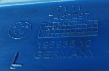 BMW I3 I01 LIŠTA NÁRAZNÍKU LEVÝ PŘEDNÍ 7462297