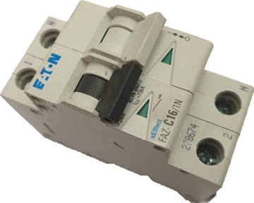 wyłącznik bezpiecznik EATON xEffect FAZ-C16/1N 16A
