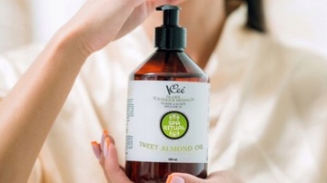 OLEJEK ZE SŁODKICH MIGDAŁÓW DO CIAŁA TWARZY 300 ML