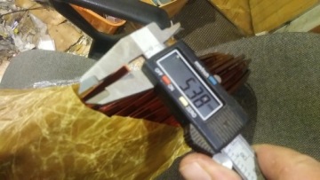 Проволока обмоточная плоская медная, профиль 2,5х5мм.