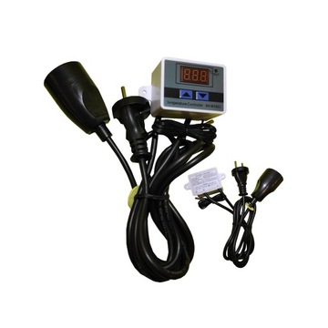 ТЕРМОСТАТ, ТЕРМОРЕГУЛЯТОР, РЕГУЛЯТОР ТЕМПЕРАТУРЫ XH-W3001 РОЗЕТКА + ВИЛКА