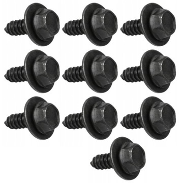 10x ŚRUBA MONTAŻOWA SPINKA TOYOTA COROLLA VERSO