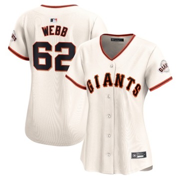 Kremowa koszulka zawodnika Webb San Francisco Giants Home Limited, 3XL