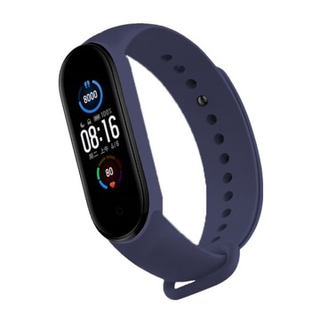 OPASKA DO XIAOMI MI BAND 5 6 7 PASEK BRANSOLETKA GRANATOWY INNE KOLORY