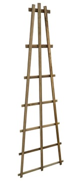 Kratka skośna różana Płotek trapezowy 60x180 cm