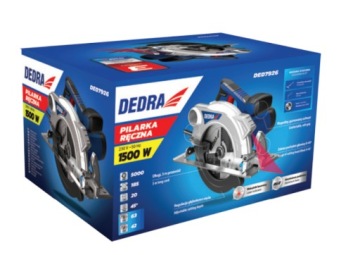 РУЧНАЯ ПИЛА DEDRA DED7926 185MM, 1500W ЛАЗЕР