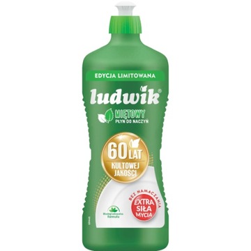 LUDWIK Płyn do naczyń Mięta 925g