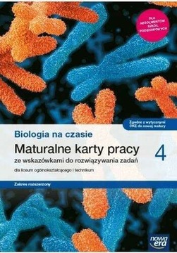 BIOLOGIA NA CZASIE 4 MATURALNE KARTY PRACY ZR NE