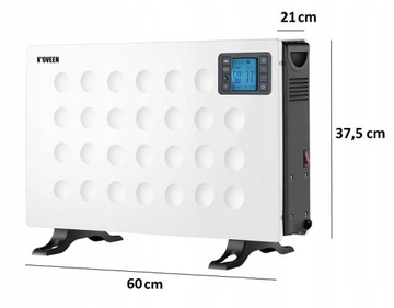 ЭЛЕКТРОНАГРЕВАТЕЛЬ ЭНЕРГОСБЕРЕЖАЮЩИЙ КОНВЕКТОР ТАЙМЕР ПРОТОКА ТЕРМОСТАТ ДИСТАНЦИОННЫЙ