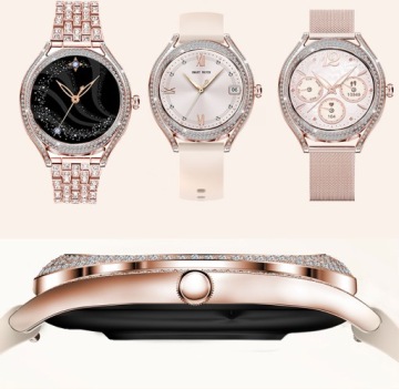 SMARTWATCH ЖЕНСКИЕ ЧАСЫ ЗВОНКИ УВЕДОМЛЕНИЯ СПОРТ ЗДОРОВЬЕ J. POLISH