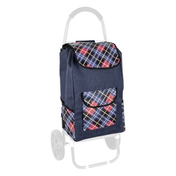 WZ407T Водонепроницаемая сумка для покупок на колесиках, 35 л.