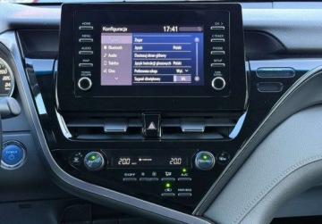 Toyota Camry IX Sedan 2.5 Hybrid Dynamic Force 218KM 2021 Toyota Camry salon Polska, FV-VAT 23, serwis ASO, Gwarancja 2.5 Hybryda, zdjęcie 8