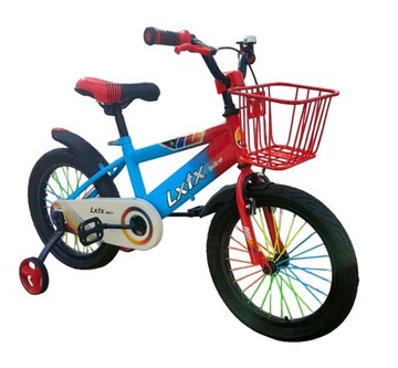 ROWER ROWEREK DZIECIĘCY KOŁO 16 CALI BMX KOSZ KÓŁKA CZARNY ZIELON