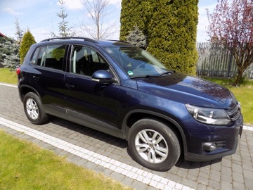 Volkswagen Tiguan I SUV Facelifting 2.0 TDI CR DPF BlueMotion 110KM 2012 VOLKSWAGEN TIGUAN 2,0 TDi BEZWYPADEK SERWISOWANY, zdjęcie 4