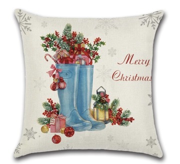 Наволочка 45х45 Новогодняя 4 шт.