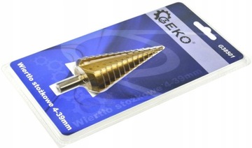 СТУПЕНЧАТОЕ КОНУСНОЕ СВЕРЛО HS TYTAN 4–39 мм СВЕРЛА