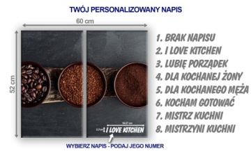 Стеклянный стол для кухни 2x30x52 070C THREE COFFEE