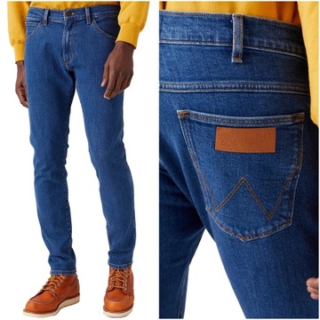 WRANGLER BRYSON MĘSKIE SPODNIE JEANSOWE W33 L34