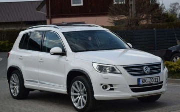 Volkswagen Tiguan I SUV 2.0 TDI CR DPF 170KM 2009 Volkswagen Tiguan 2.0TDI R-LINE 4x4 Navi Kamera 2 KPL ALU Oryginal Lakier, zdjęcie 1